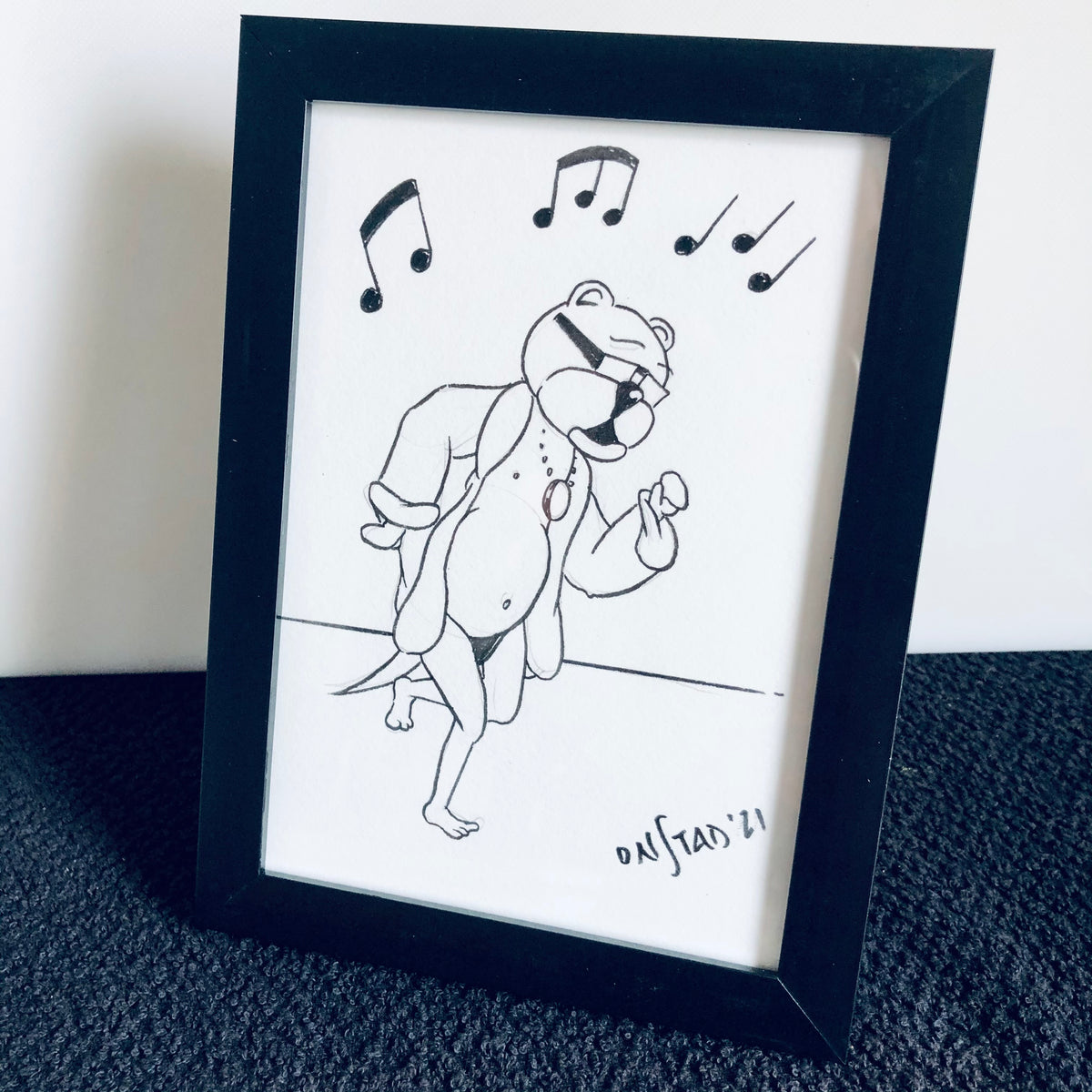 Framed Ray Original 03292021 - Toto, Further
