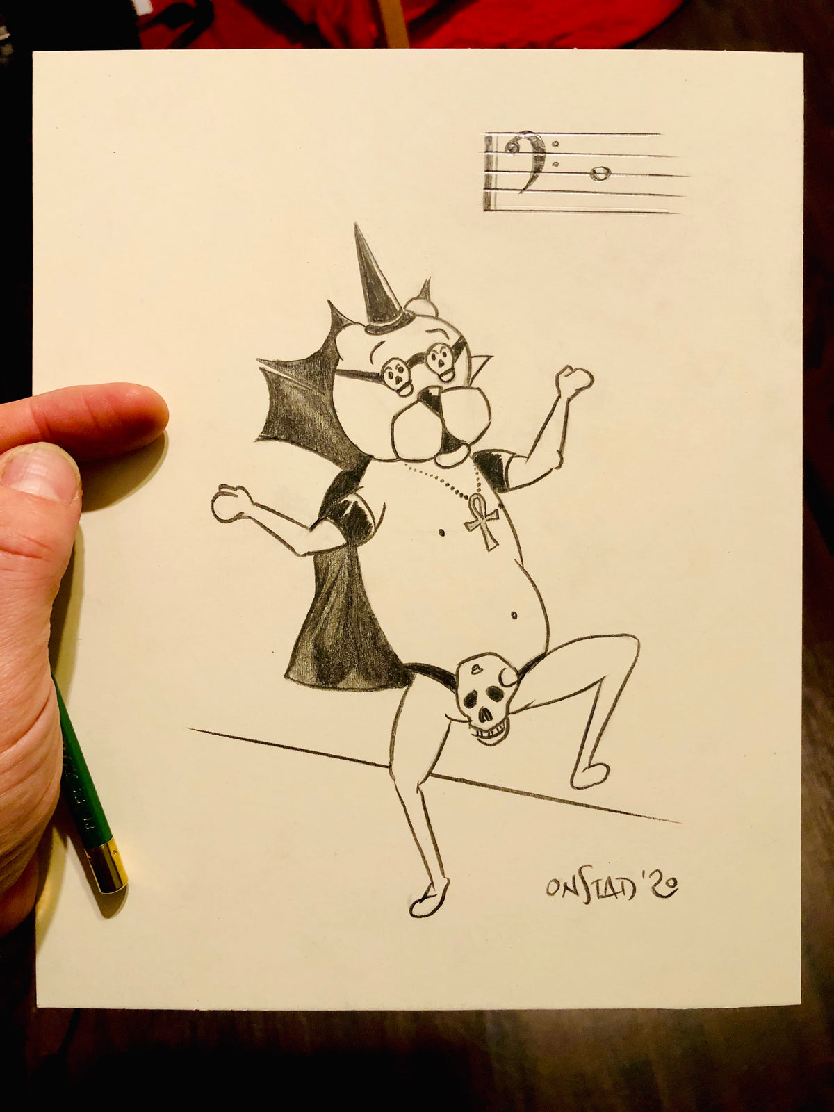 Ray, Gothic Dance, Original 8x10