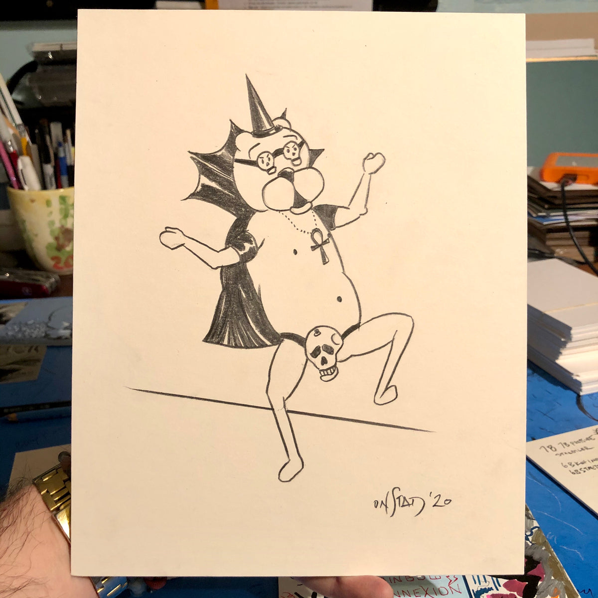 Ray, Gothic Dance, Original 8x10, 5/13/2020