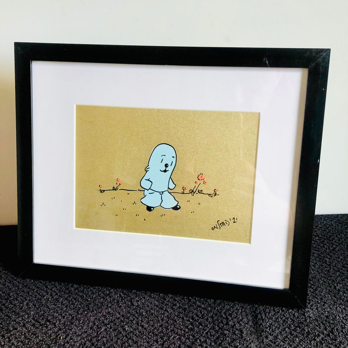 Golden Boy - Philippe 8x10 framed & matted