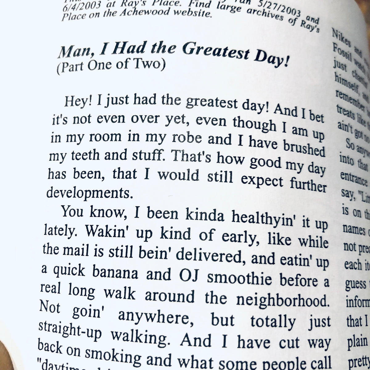 Self-Published Volume 3, Mint