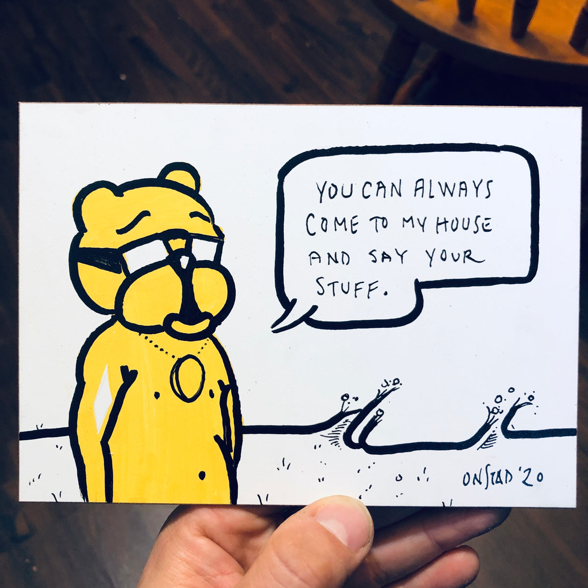 Ray, Hella Hospitality 10/28/2020-A, 5" x 7"